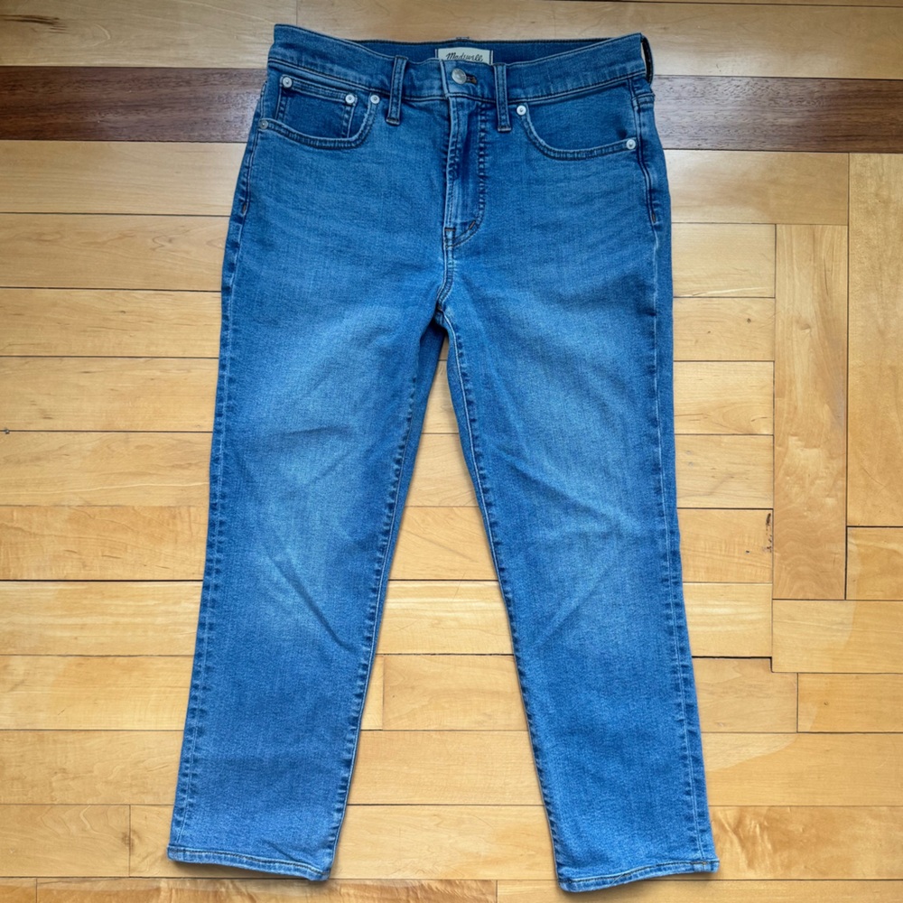 Madewell The Mid-Rise Perfect Vintage Jeans in Medium Blue